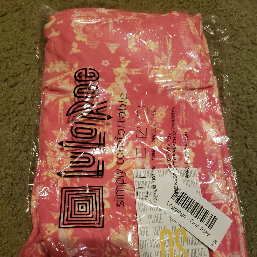 LuLaRoe OS leggings